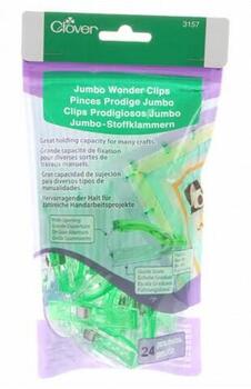 Wonder Clips - JUMBO - 50 stk i æskepose