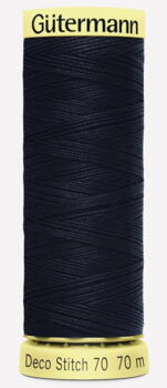 Deco Stitch tråd  - farve 339. - meget meget mørk blå