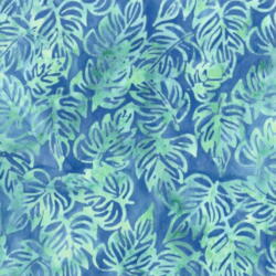 Anthology : 3226q-x.  Packed Leaves - blue