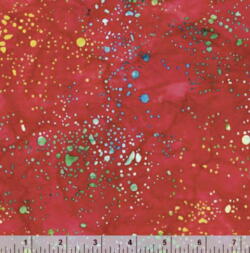 Anthology Batik : 859q-1   Paint Splatter Primary