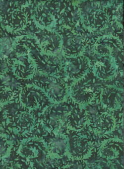 Eyelike batik : Green Wreath