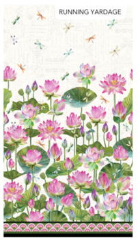 Water Lilies - Panel