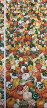 Græskar marken - Rest 215 x 110 cm