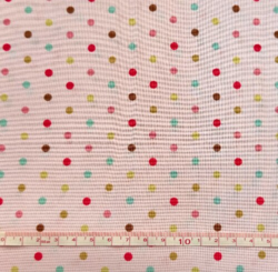 Be Merry : Pink Dots - Rest  220 x 110cm