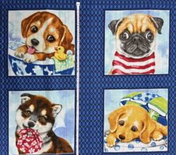 Trendy Pups : panel - rest 150 x 110 cm