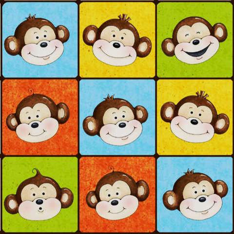 Monkey Mischief : abe ansigter.