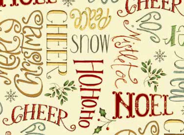Christmas Whimsy : Tekst