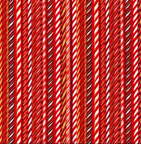 Season Greetings : Candy Cane - Rød