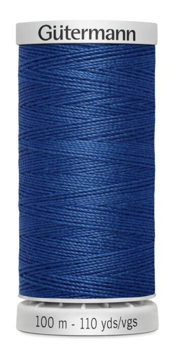Ekstra stærk tråd - Mørk blå - 100 m