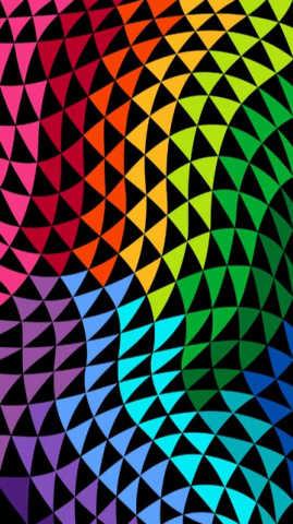 Colorwork Concepts : flydende trekanter