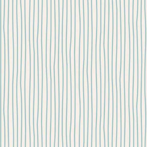 Tilda : Pen stripe - light blue