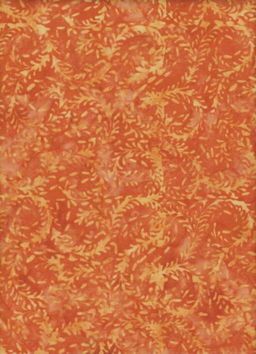 Eyelike batik : Orange Wreath