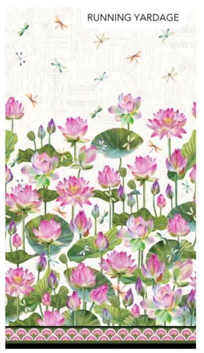 Water Lilies - Panel