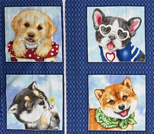 Trendy Pups : panel - rest 150 x 110 cm