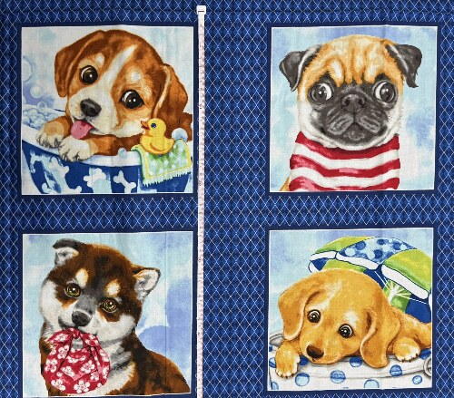 Trendy Pups : panel - rest 150 x 110 cm