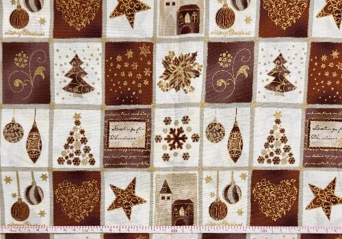 Brilliant Christmas : Små billeder i kobber - REst 185 x 110 cm