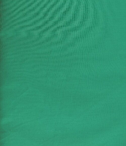 Silky Cotton - Turkis Grøn  - 150 cm bredt