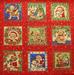 NEDSAT  - Christmas - stamps med julebamser