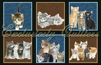 NEDSAT : Counting Kittens : Store billeder - kun 48.- pr panel
