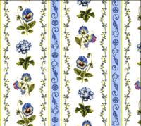 Botanical Blues : Panel