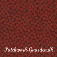 Quilters basic  : Rødbrune hjerter