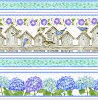 Hydrangea Birdsong : Panel